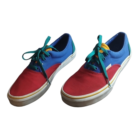 Vans Off the Wall Era Primary Color Block Sneakers Kids‎ - Picture 2 of 8